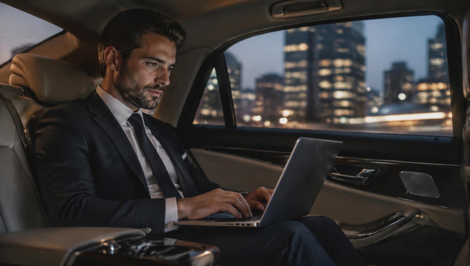 Voir votre chauffeur arriver vers vous